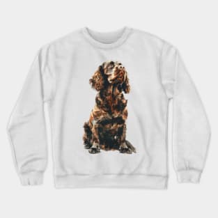 American Water Spaniel Crewneck Sweatshirt